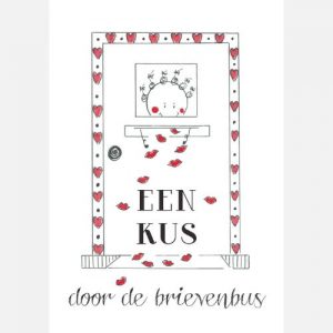 Een kus door de brievenbus