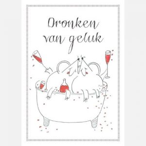 Dronken van geluk
