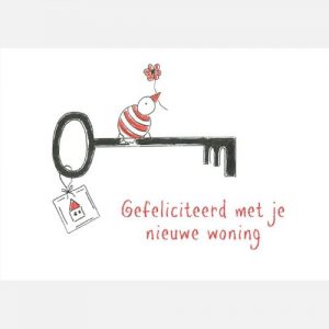 Gefeliciteerd met je nieuwe woning